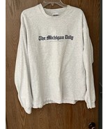 The Michigan Daily Newspaper - Long Sleeve T-Shirt - 108th yr 1999 - Cot... - $26.86 CAD