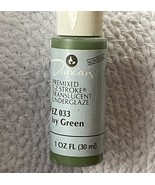Duncan Ez 033 Ivy Green Ceramic Glaze E-Z Strokes 1oz - $2.00