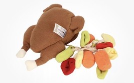 Turkey Plush Toy for Dog and Cat, Interactive Puzzle Feeder, Chew Squeaky Toy - £69.77 GBP