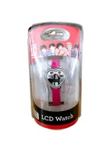 2012 Heart Shaped 1D One Direction Digital Watch Pink Band New In Packaging  - £18.36 GBP