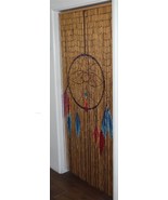 Dream Catcher Natural Bamboo Beaded Curtain Beads Window Doors Room Divider - $71.16