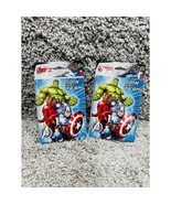 Lot of 2 Marvel Avengers Birthday Party Invitations Thank You Combo Pack... - £7.92 GBP