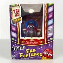 M&amp;M&#39;s Halloween The Great Red-Ini Fun Fortunes Crystal Ball Candy Dispenser - €15,19 EUR