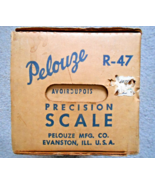 Pelouze R-47 Precision Weight Scale USA w/weights &amp;  box - $29.69
