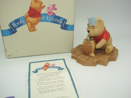 Disney WINNIE THE Pooh Hip, Hip Poohray for birthday Figurine - £23.67 GBP