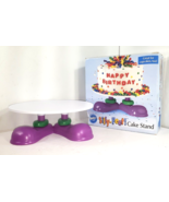 Wilton Silly Feet Cake And Treat Stand 10&quot; Plate 8-9 in cake 6-7 cupcake... - $17.99