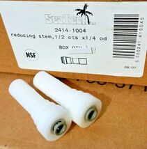 QTY-2  SeaTech 2414-1004 Reducing Stem Fitting 1/2 CTS x 1/4 OD    2 pc lot - $8.76