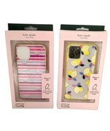 LOT OF 2 Kate Spade New York Cases for iPhone 11 Pro Lips with Stripes &amp;... - £7.78 GBP