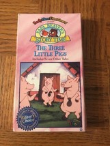 Papa Beaver&#39;s Story Time - The Three Little Pigs (VHS, 1991) - £21.95 GBP