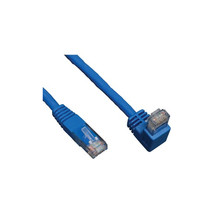 Tripp Lite N204-010-BL-DN 10FT CAT6 Patch Cable M/M Blue Right Angled Down Molde - £24.33 GBP