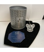 SWAROVSKI Silver Crystal Mouse With Spring Tail 7655 - In Original Box - $570.82 MXN