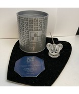 SWAROVSKI Silver Crystal Mouse With Spring Tail 7655 - In Original Box - £23.62 GBP