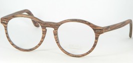 Edel Holz Handcrafted Eyewear Mod C-M Pal Wooden Eco Eyeglasses Wood 48-17-148mm - £89.21 GBP