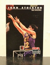 1992 SkyBox USA Basketball Card #89 John Stockton Utah Jazz - £1.51 GBP