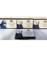 Lot of 4 US Mint Proof Sets 50 State Quarters w/box &amp;COA 1999, 2000 (x2)... - €29,91 EUR