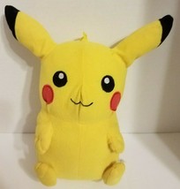 Pokemon Pikachu Plush Game Freak Nintendo Large Yellow Plump Fat Doll 12&quot; 2014   - £9.15 GBP