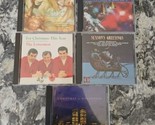 lot of 5 Christmas CDs Spirit of Christmas The Lettermen Dolly Parton Ma... - $15.84