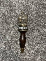 Antique Michelob brass eagle wooden handle beer tap - £28.32 GBP