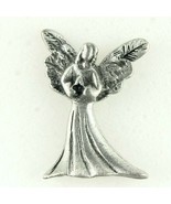 Serenity Angel Pin Pewter Jewelry Praying Wings Pinback - $299.33 MXN