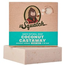 DR. SQUATCH Men&#39;s All Natural Bar Soap - Coconut Castaway - 5oz - $9.79
