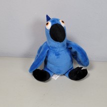 Rio Parrot Plush Stuffed Animal Soft Toy 2014 Fox Blue 5&quot; Disney - £9.56 GBP