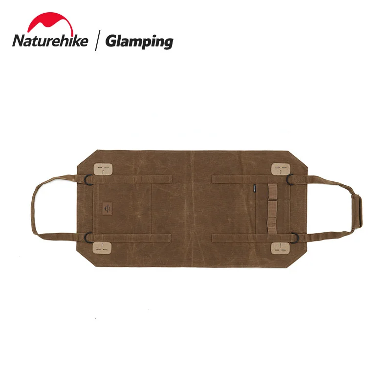 Naturehike New Camping Oil Wax Firewood Bag Outdoor Large Capacity Storage Bag - £36.55 GBP