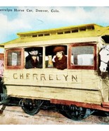 Cherrelyn Horse Railway Car Postcard Colorado Denver c1940-50s Transport... - $24.99