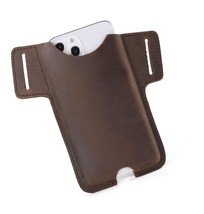 Leather Cell Phone Holster for Belt,Phone Case - £66.65 GBP