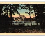 Sylvan Lake Custer State Park Black Hills South Dakota SD UNP Linen Post... - $2.92