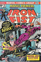 Marvel Premiere Comic Book #20 Iron Fist 1975 VERY FINE+ - £80.25 GBP