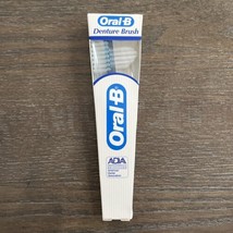 1 Vintage 1985 NOS New Blue Oral B Denture Brush Made in USA - £15.45 GBP