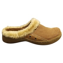 Baretraps Ellina Scuff Slippers Womens US 9M Brown Tan Faux Fur Lined Sl... - $746.81 MXN