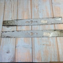 2pc 7-04404 20in Flat Lawn Mower Steel  Blades w 1 Inch Center Hole Vint... - $775.14 MXN