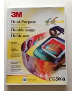Color Laser Jet Transparency Film 82 Sheets Letter 8.5 &quot;x 11&quot; Lot - $880.55 MXN