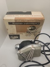 Vintage Collectible Oster STIM-U-LAX Junior Model M-4 Original Box Working! - £28.94 GBP