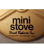 Vintage 1960s-1980s Mini Mark III backpacking stove w instruction sheet - $40.00