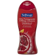 Softsoap Moisturizing Body Wash Juicy Pomegranate &amp; Mango Infusions 18 F... - $9.95