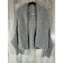 Vince Womens Shawl Cardigan Sweater Gray Alpaca Blend Size XXS - £59.72 GBP