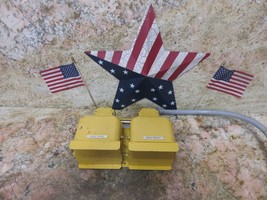 DAINICHI F25M CNC LATHE FOOT PEDAL SWITCH W/ YELLOW COVER - $111.54