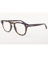 Tom Ford 5660 052 Dark Havana / Blue Block Eyeglasses FT5660-B 052 49mm - $272.45 CAD