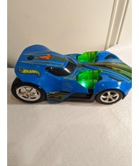 Toy State Hot Wheels Turbo Expander Twin Mill III blue green lights soun... - $56.07 CAD