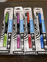 Zebra Sarasa Fineliner Pen Ink Set 0.8mm Needle Point Journaling Pens in... - $9.85