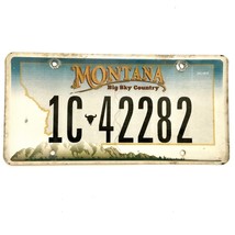  United States Montana Silver Bow County Passenger License Plate 1C 42282 - €10,31 EUR