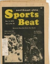 Northeast Ohio SPORTS BEAT Nov 9 1975 - £18.16 GBP