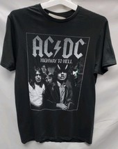 Men's Medium AC/DC Short Sleeve Graphic Crewneck T-Shirt Black Highway To Hell image 2