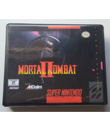 Mortal Kombat II CASE ONLY Super Nintendo SNES Box BEST Quality Available - $12.81