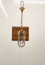 Simple and Elegant Classic Ship Marine Theme New Brass Ceiling Pendant Light - $111.63