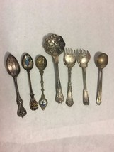 Spoon Collection Klepa Czechoslovakia Dutch Enamel England Silver Plate Sterling - £35.59 GBP