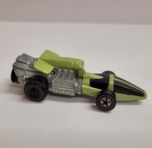 Vintage Hot Wheels Redline Revvers Buzzin Bomb Fluorescent Lime Green 1973 - $94.04