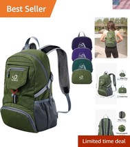 Minimalist 20L Lightweight Folding Backpack for Travel &amp; Camping - Green - $27.99
